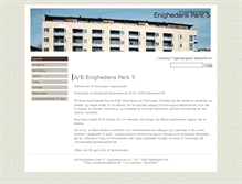 Tablet Screenshot of enighedenspark5.dk